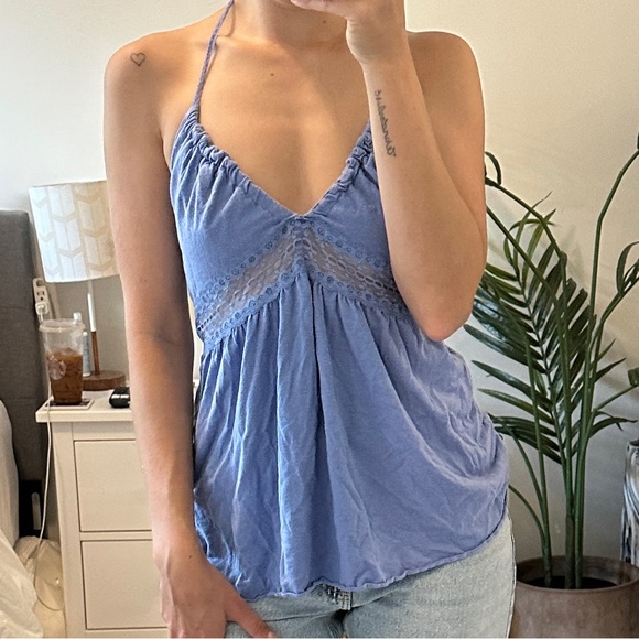 DKNY lace purple tank - Picture 8 of 10